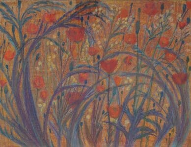 田村 加津子-青実 けしの花